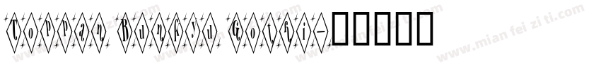 Toppan Bunkyu Gothi字体转换